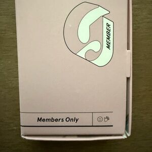 Glossier Members Only Keychain